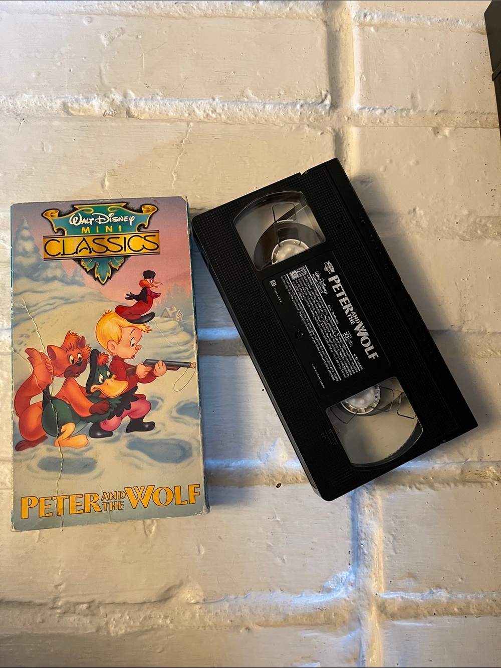 VHS tape “Peter and the Wolf” Disney Mini-Classic, 30 minutes